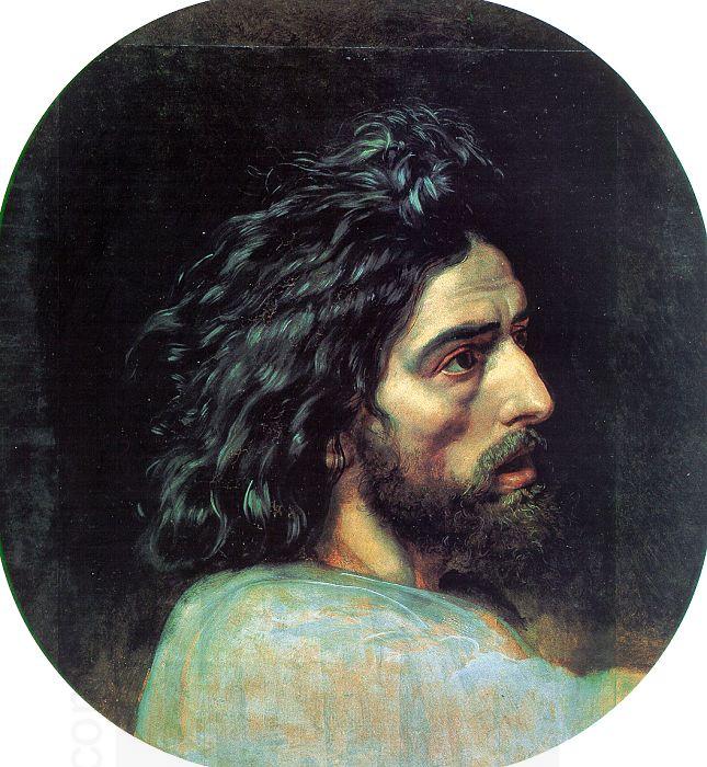 Alexander Ivanov John the Baptist's Head China oil painting art